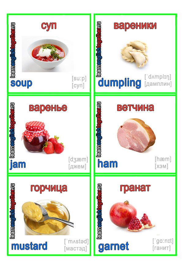 английский словарь в картинках